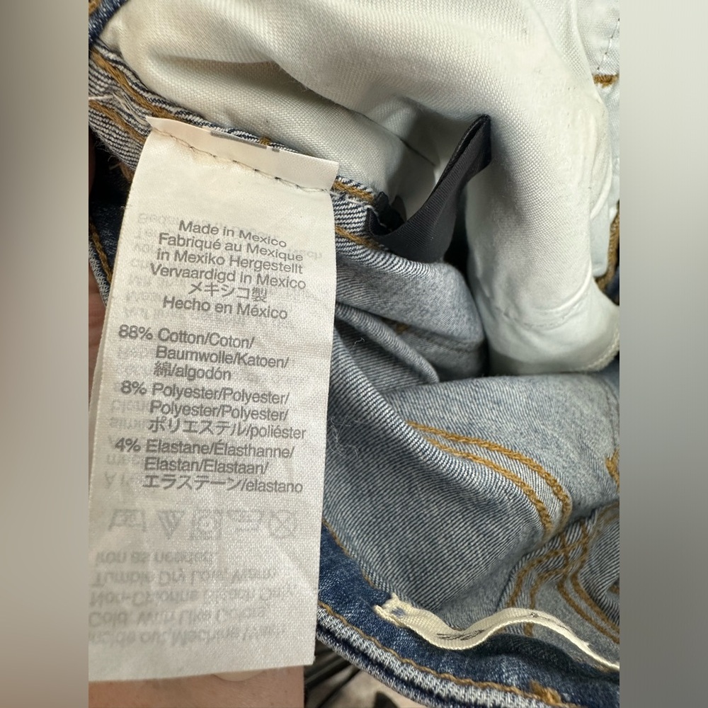 Madewell Curvy High Rise Skinny Jeans Dark Wash Women's Size 27 - Picture 6 of 6